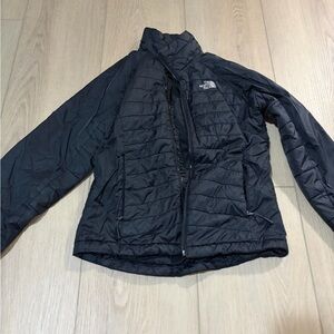 The North Face Quilted Black Jacket